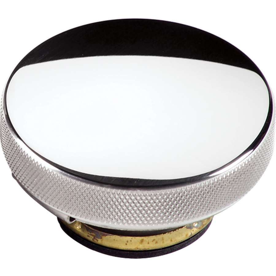 Polished Radiator Cap Plain 16lb.  -  75120