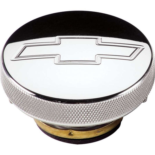 Polished Radiator Cap Chevy Logo 16lb.  -  75320