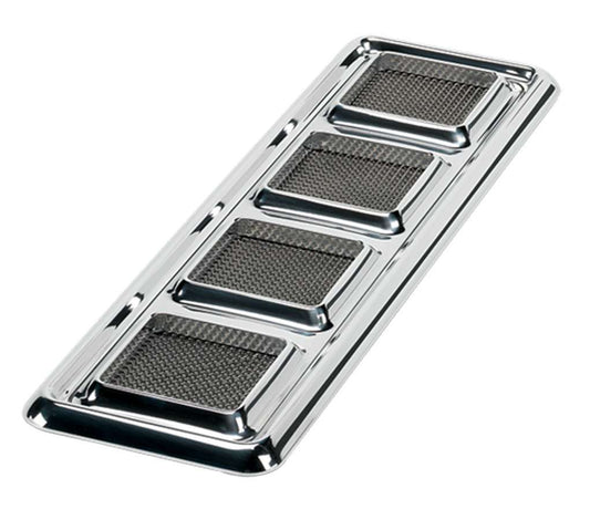 Hood Vents Camaro SS 68-69 Polished Pair  -  876610