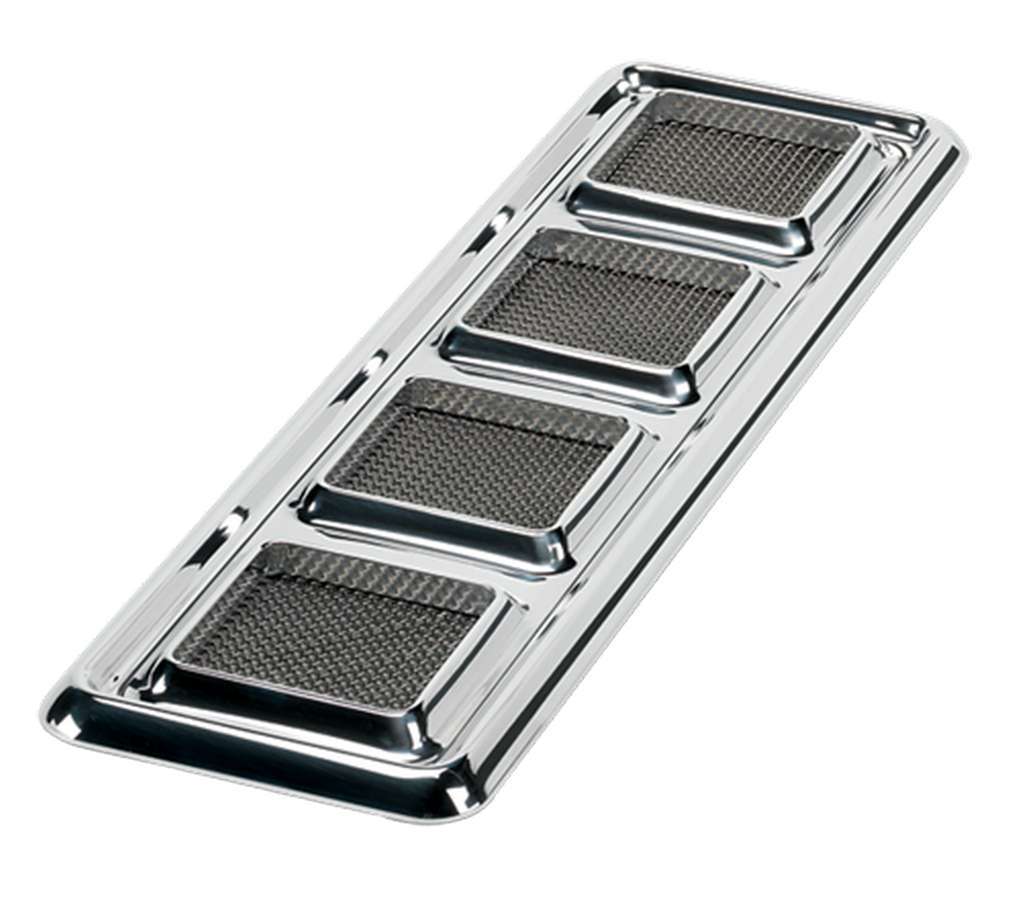 Hood Vents Camaro SS 68-69 Polished Pair  -  876610