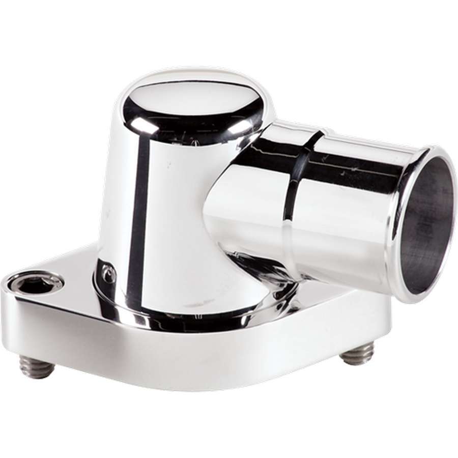 Polished SBC 90 Degree Water Neck  -  90220