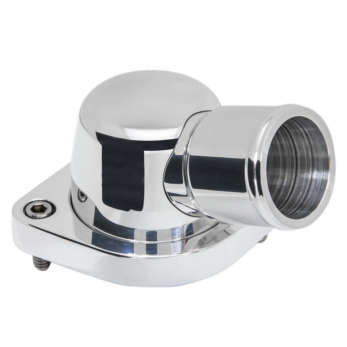 Thermostat Housing 15 Degree LS 10-Up Polished  -  90335