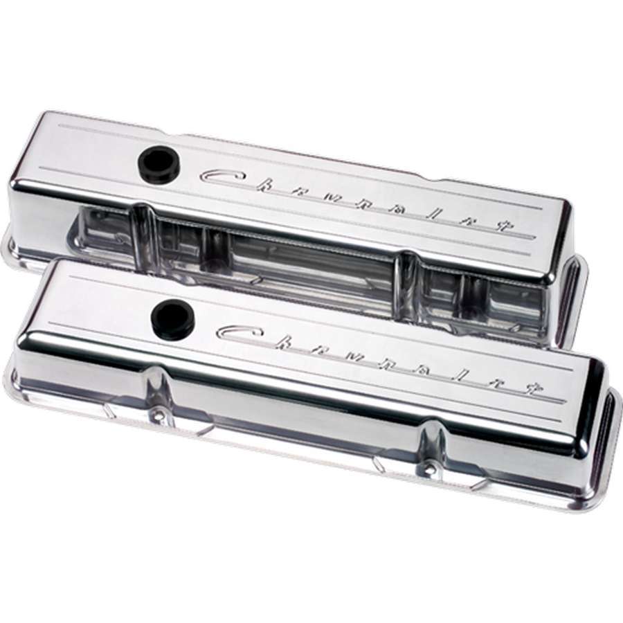 SBC Script Tall Valve Covers  -  95223