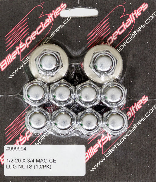 1/2-20 X 3/4 Mag Lug Nuts (10/PK)  -  999994
