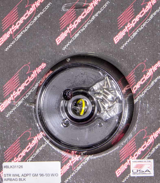 96-03 GM Steering Wheel Adapter Black  -  BLK31126