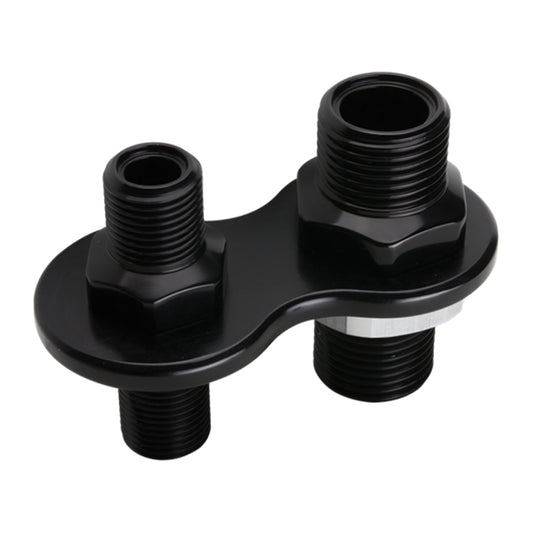 A/C Bulkhead 2-Port Black  -  BLK66720