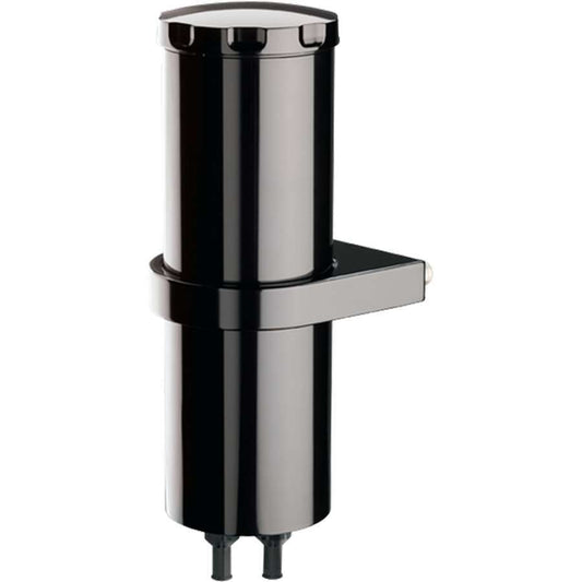 Overflow Tank 8.75in Smooth w/Bracket Black  -  BLK77109