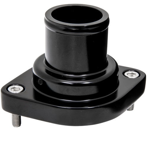 LS Thermostat Housing Straight Black  -  BLK90134