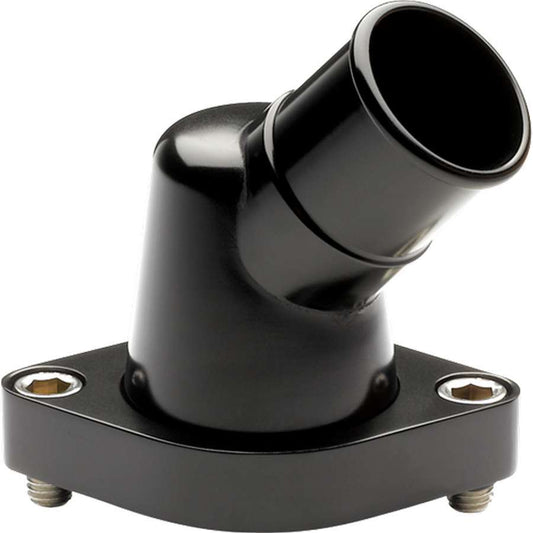 Black Chevy 45 Degree Water Neck  -  BLK90420