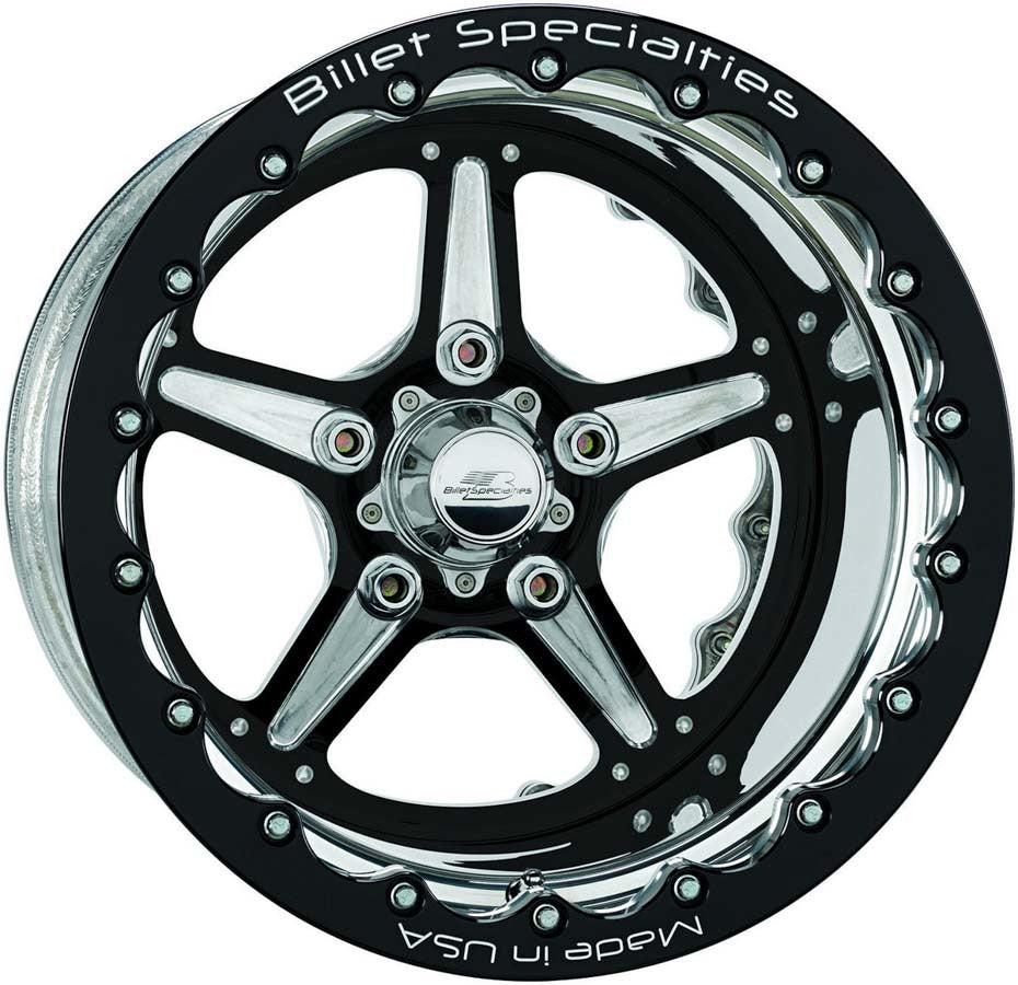 Street Lite Black Wheel 15X10 4.5in BS  -  BRDB35106145N