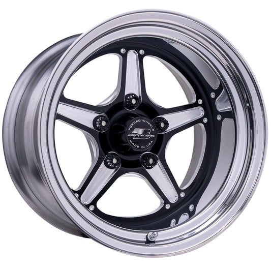 Street Lite Black Wheel 15X10 3.5IN BS  -  BRS23510L6135