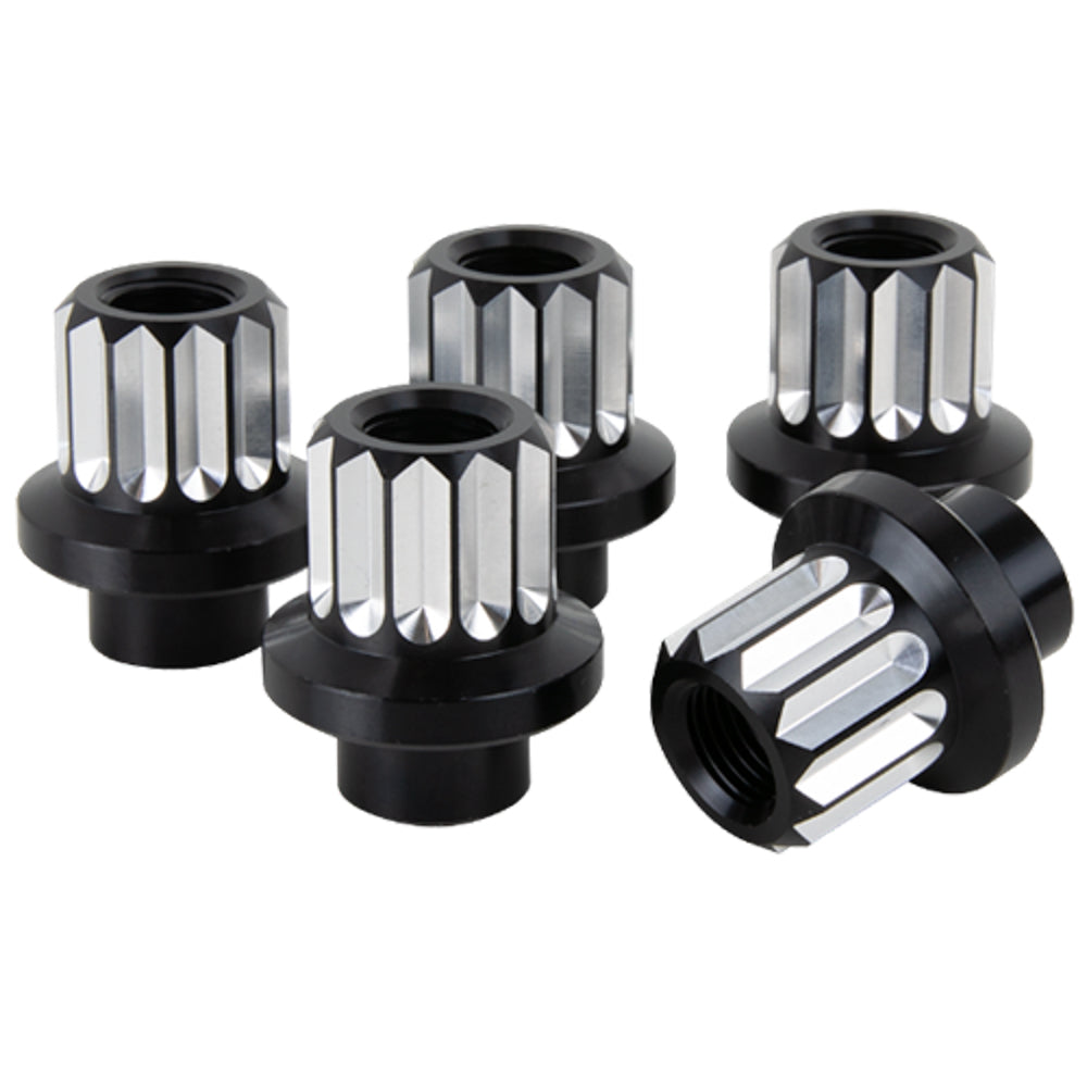Race Lug Nuts 5 Pack 1/2-20 x 1/2in  -  LNRMS122050