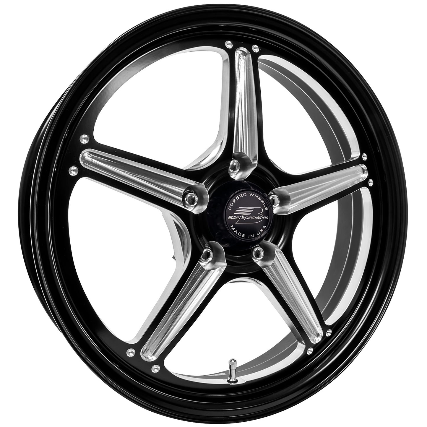 Street Lite Black Wheel 17X4.5 5x4.75 BC 2IN BS  -  RSFB23745Z6120