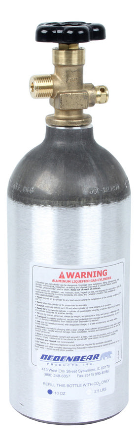 2.5lb. CO2 Bottle w/Valve  -  AB25V