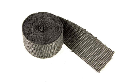 2in x 15' Exhaust Wrap Black Glass  -  10121