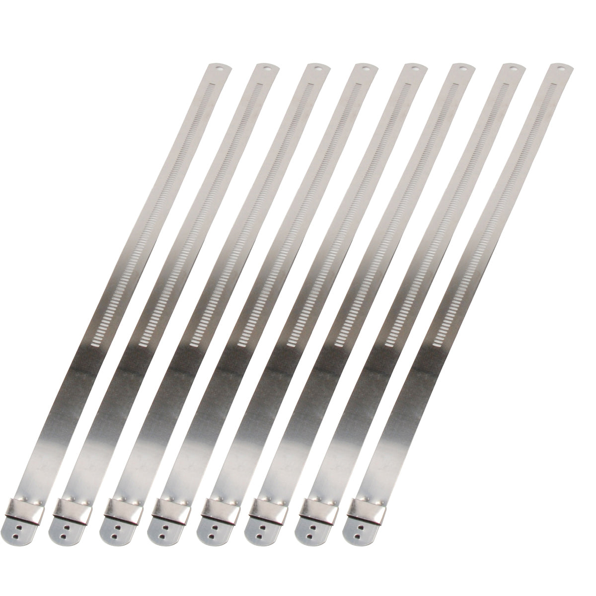 Positive Locking Ties 12mm x 9in  8-pk  -  10211