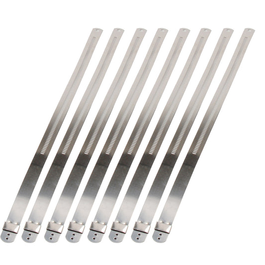 Positive Locking Ties 12mm x 9in  8-pk  -  10211