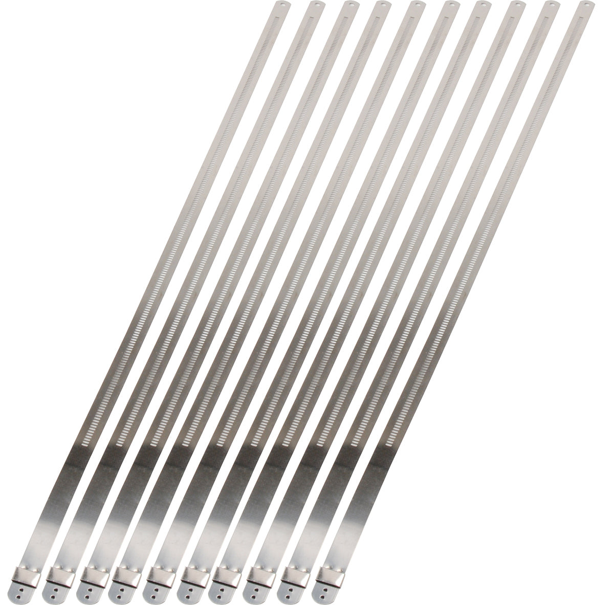 Positive Locking Ties 12mm x 20in 10 Pack  -  10213