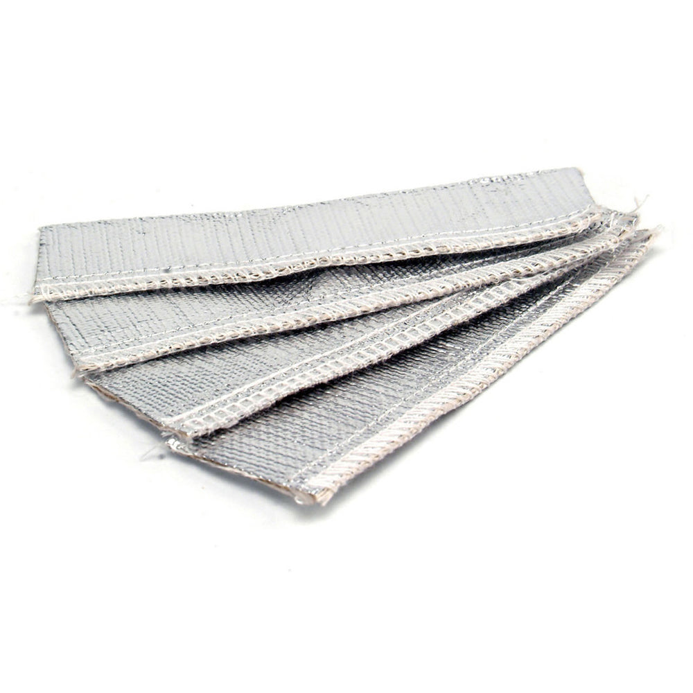 Aluminized Wire Sheath 3/4in x 6in 4 Pack  -  10409