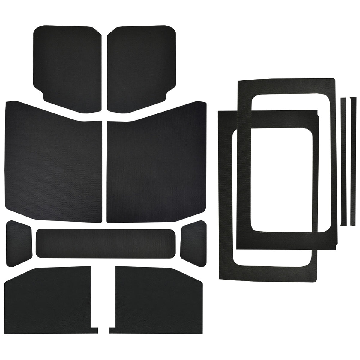 Jeep JL 4 DR 18-   Headl iner Kit Black Leather  -  50182