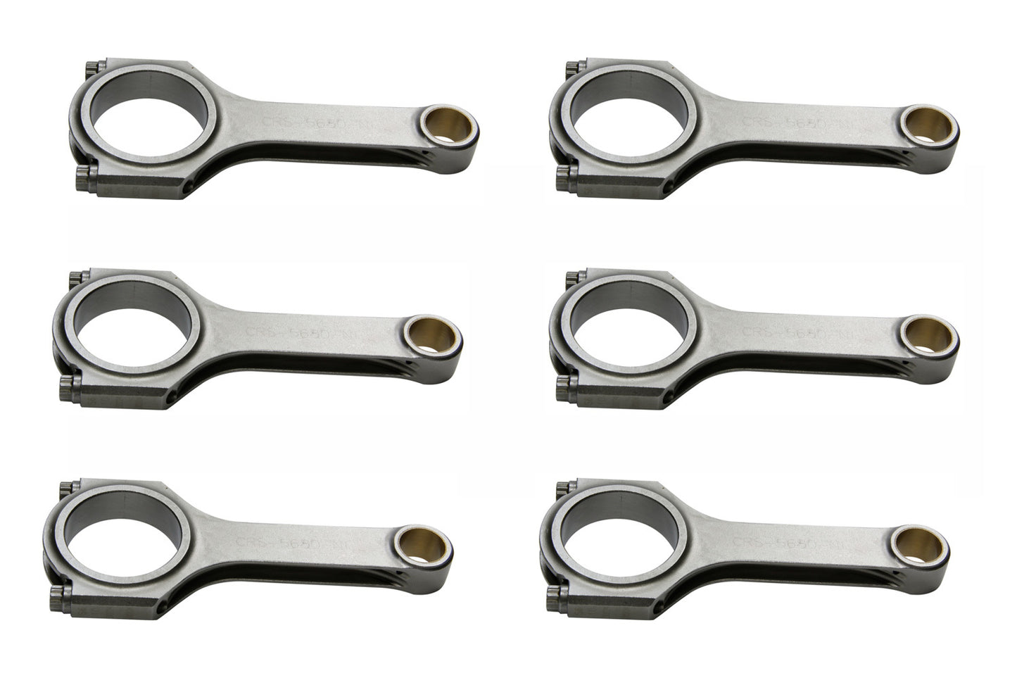 Nissan VQ35 4340 Forged H-Beam Rods 5.680  -  CRS5680N3D