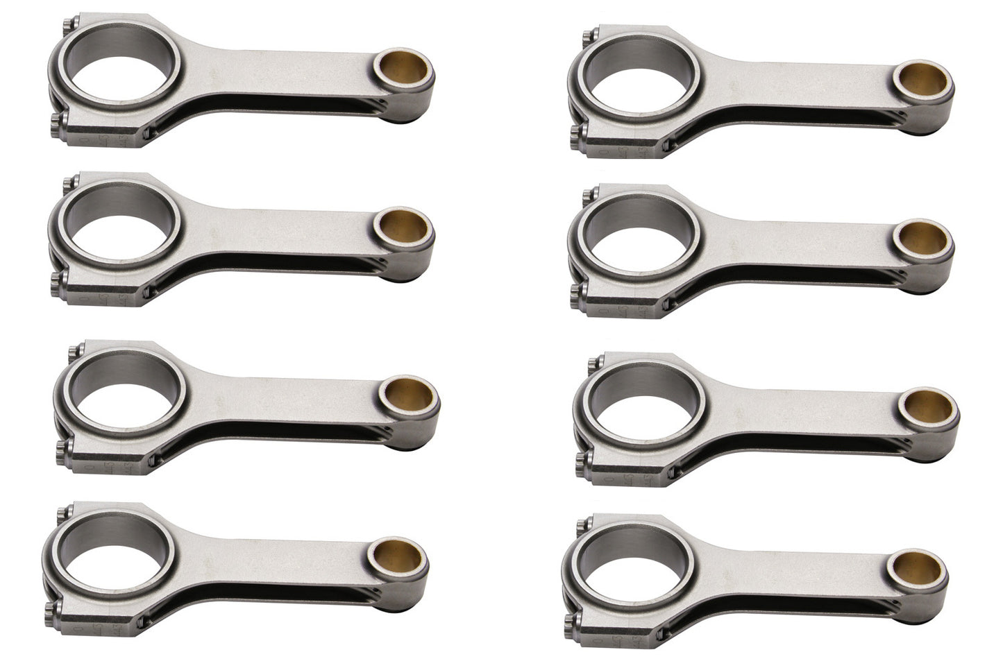 SBC 4340 Forged H-Beam Rods  -  CRS6000S3D