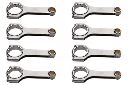 SBC 4340 Forged H-Beam Rods 6.200 w/ARP 2000  -  CRS6200B3D2000