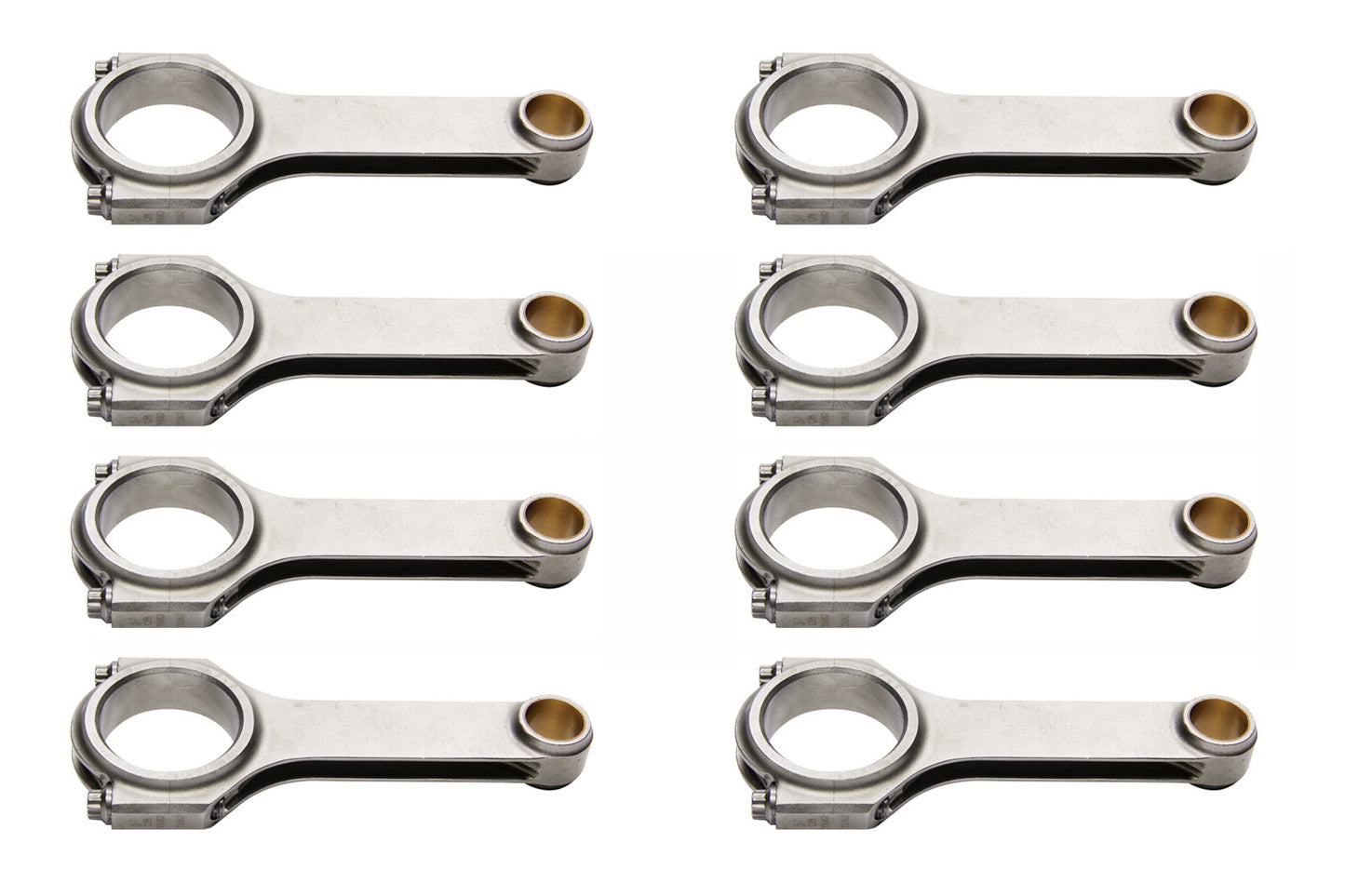 BBC 4340 Forged H-Beam Rods 6.535 w/ARP2000  -  CRS65353D2000