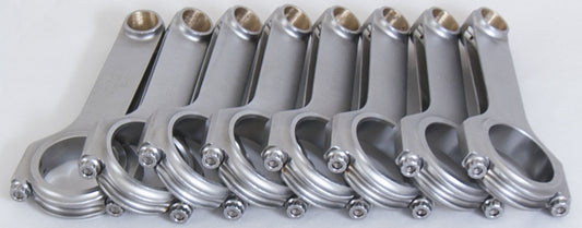 BBC 4340 Forged H-Beam Rods 6.660 w/L19 Bolts  -  CRS66603DL19