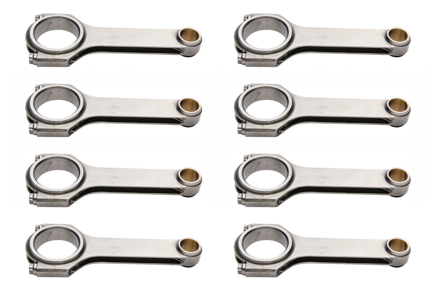 BBC 4340 Forged H-Beam Rods 7.100in  -  CRS7100C3DL19