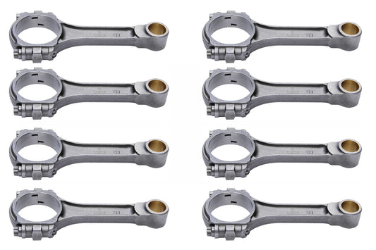 SBC L/W 5140 Forged I-Beam Rods 6.200in  -  SIR6200BBLW