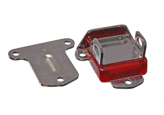 58-72 Chevy Chrome Motor Mount W/ Red Pad  -  3.1115R