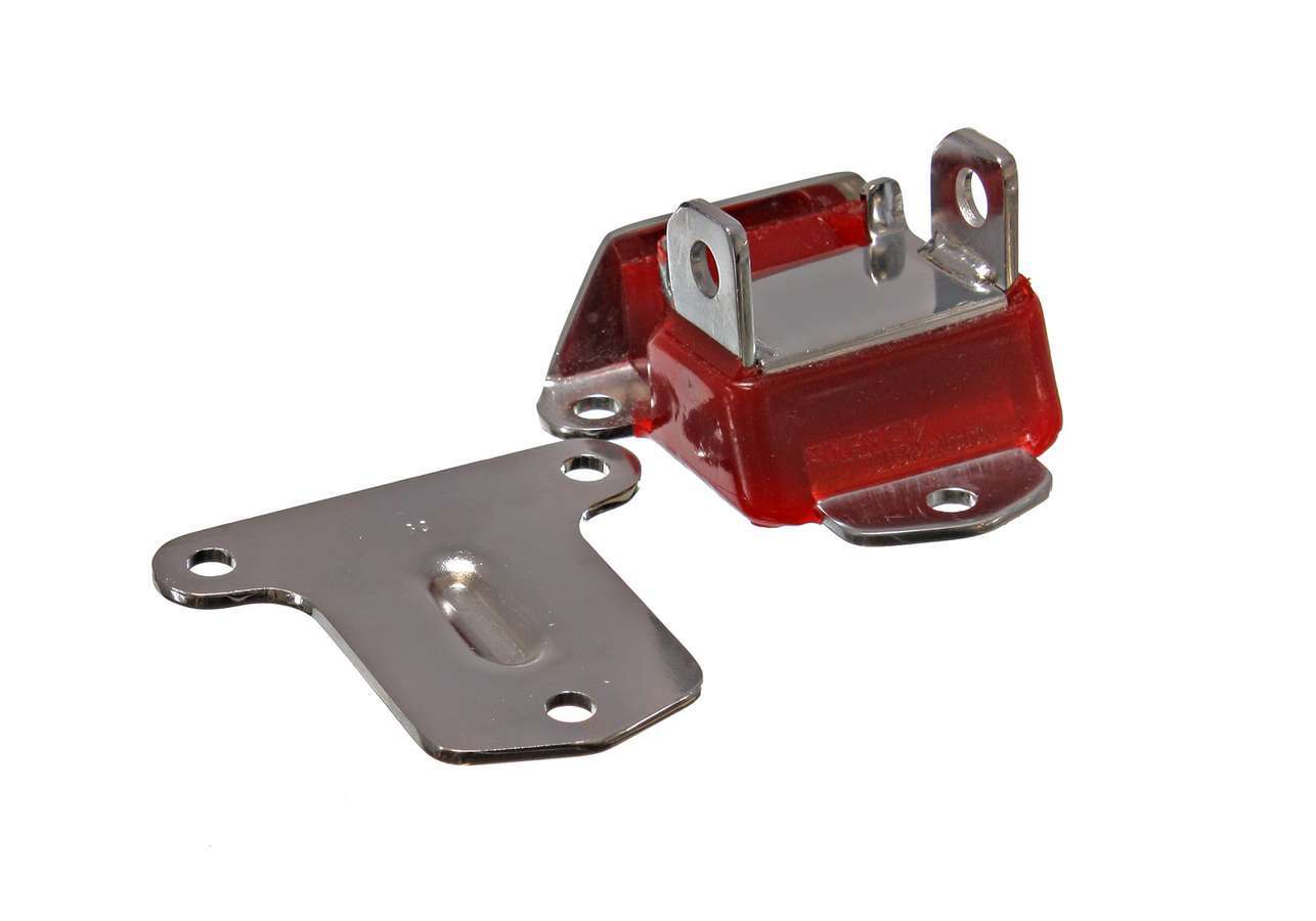 BBC Engine Motor Mount Chrome Finish Red Each  -  3.1118R