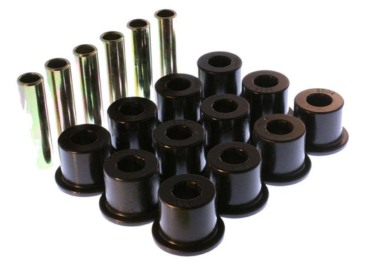 Chevy Rear Spring Bushing Set Black  -  3.2106G