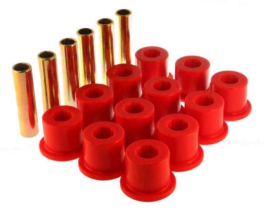 Chevy Rear Spring Bushing Set Red  -  3.2106R