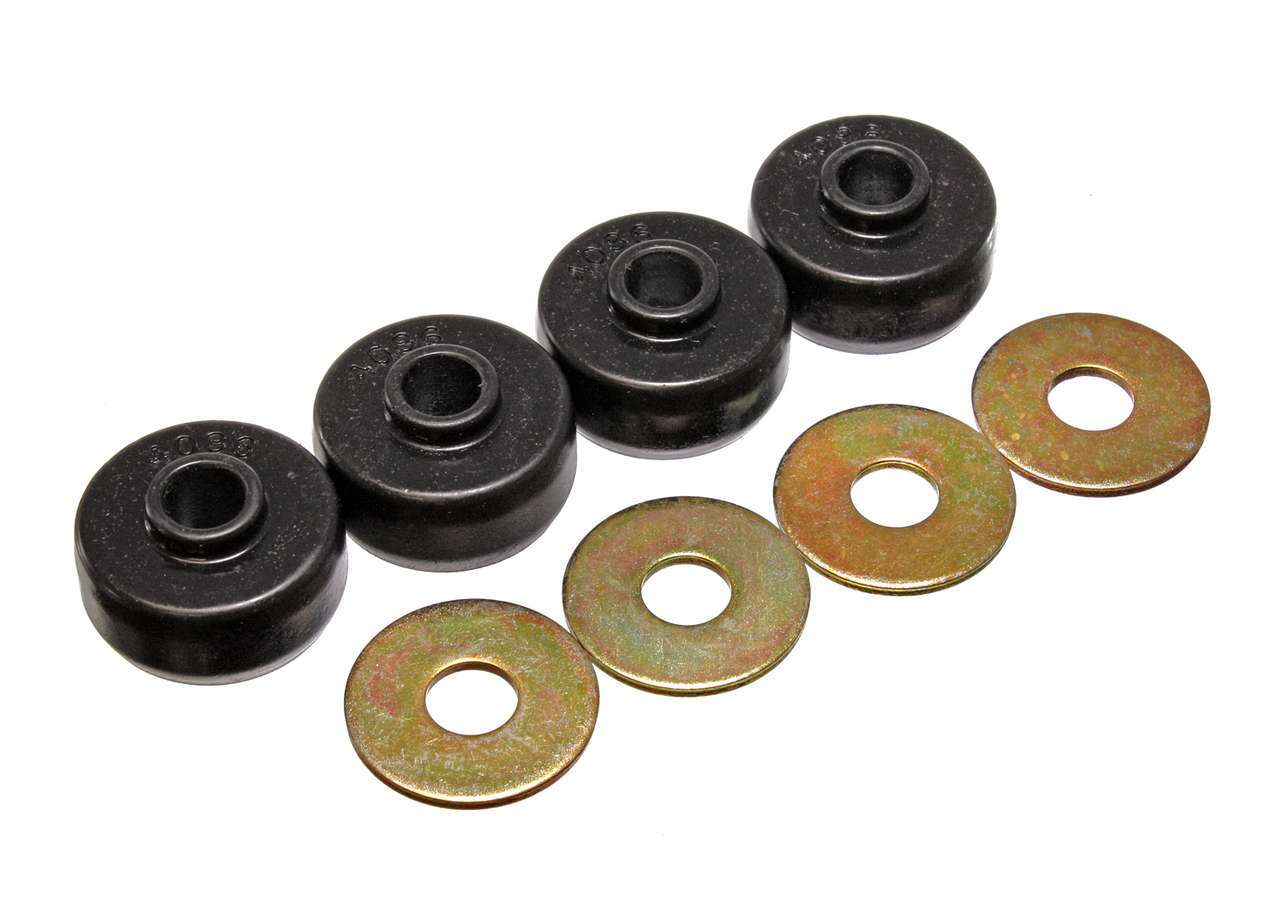 84-96 Vette Rr Spring Bushing Set Black  -  3.2123G