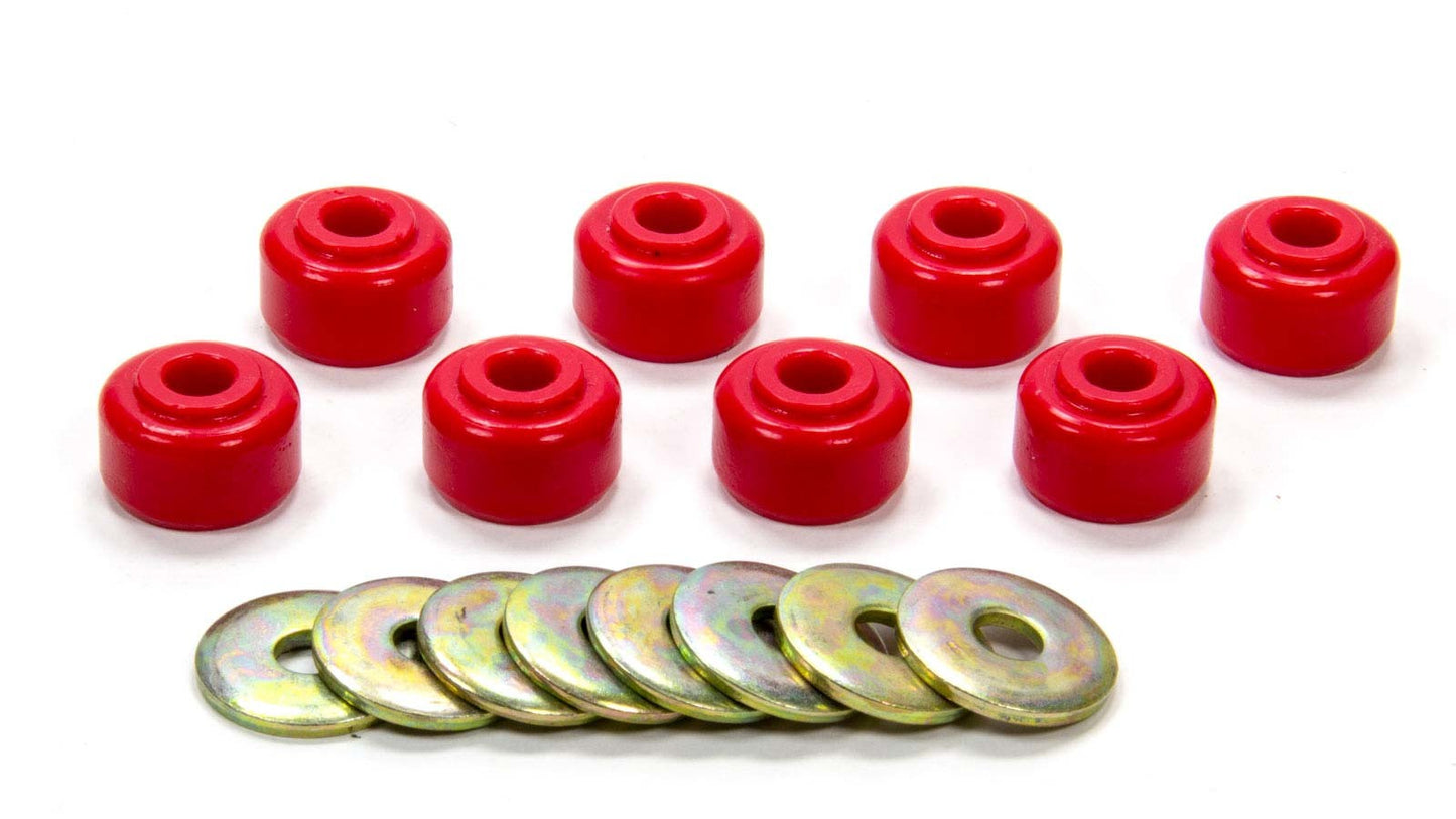 End Link Grommets - Red  -  9.8105R