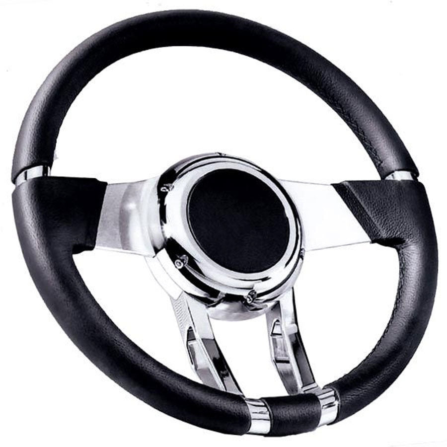 WaterFall Steering Wheel Black  -  FR20150