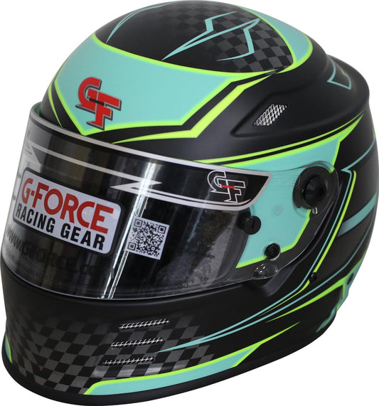 HELMET REVO GRAPHICS XSM TEAL SA2020  -  13005XSMTL