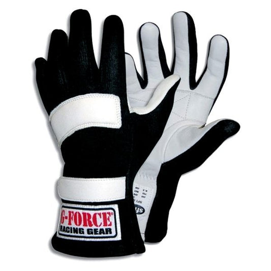 GF5 Racing Gloves Child Medium Black  -  4101CMDBK