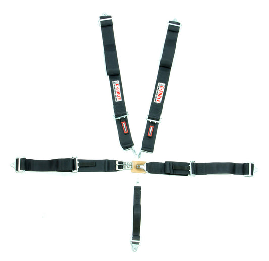 Indivd. Shoulder Harness Pull-Up Blk Pro Series  -  6100BK