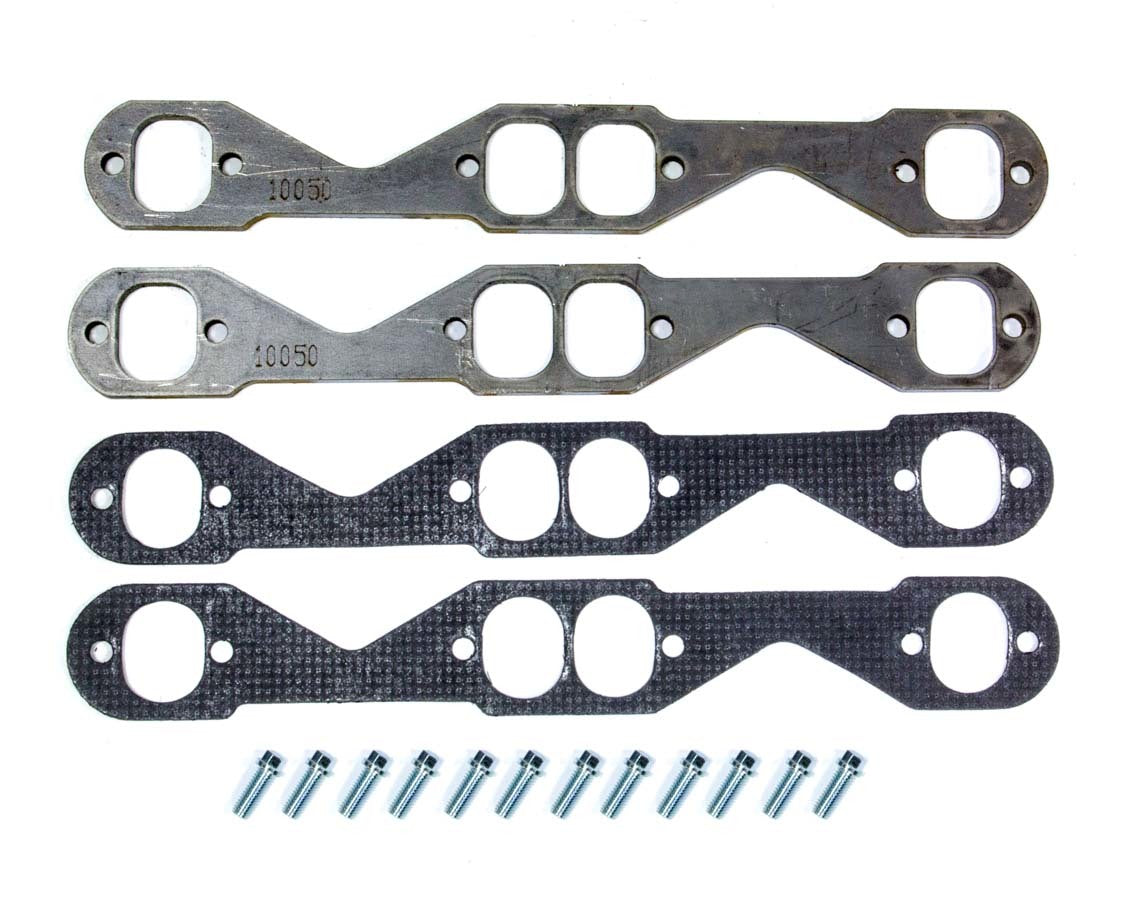 SB Chevy 1.75in Flanges Oval Port  -  10050