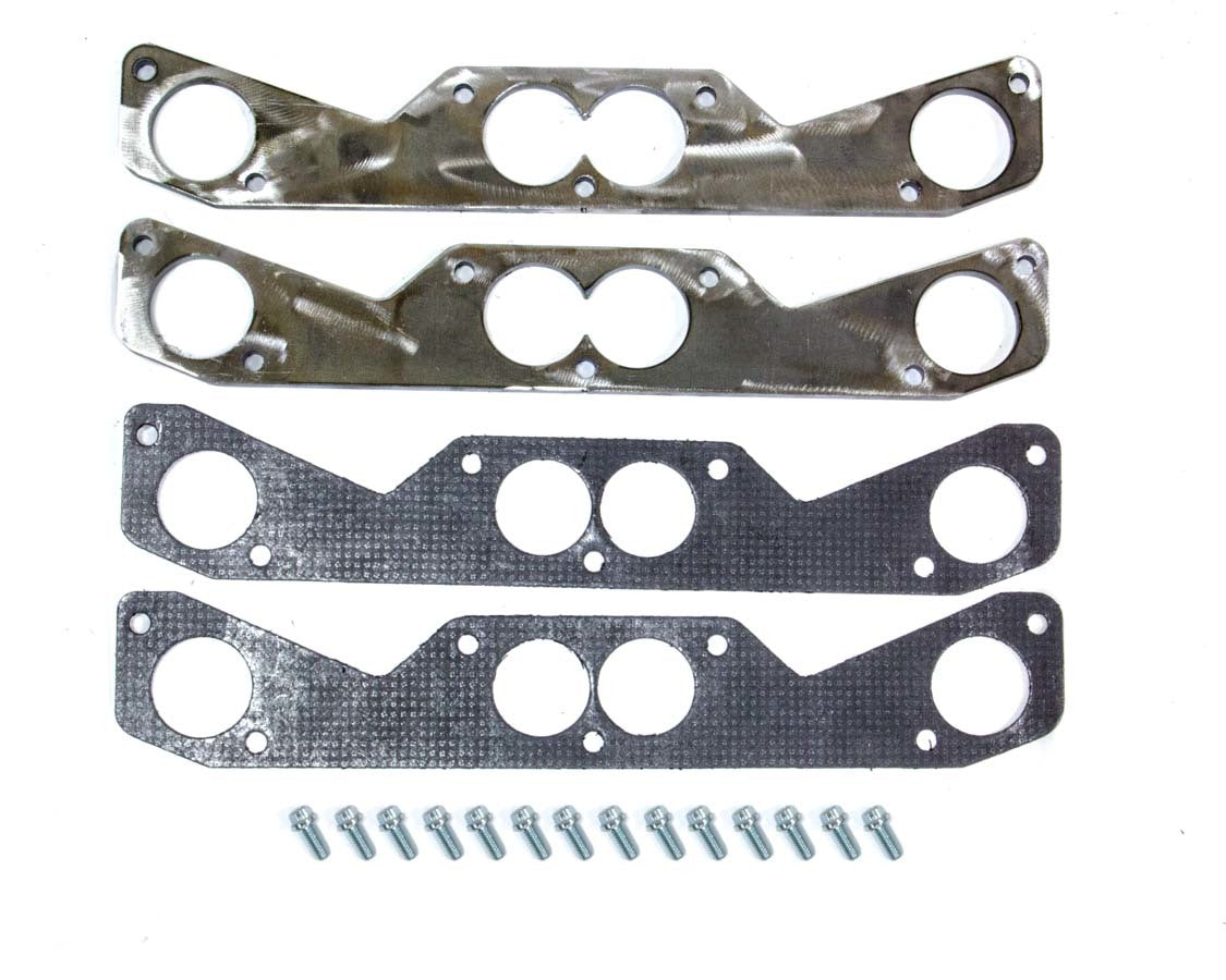 SB Chevy 2in Flanges Round Port Outer Flange  -  10055