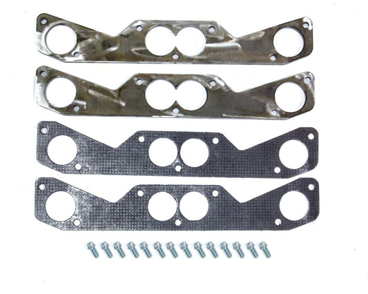 SB Chevy 2in Flanges Round Port Outer Flange  -  10055