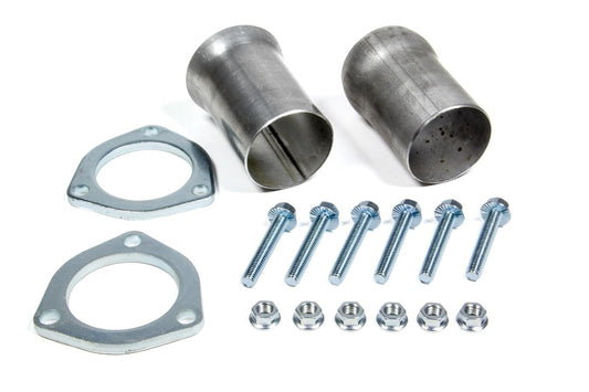 2-1/2in Ball & Socket Flange Kit Aluminized  -  21153