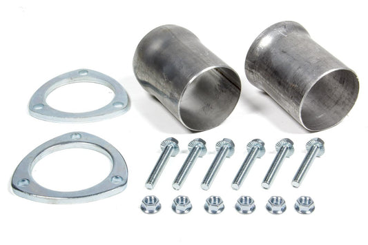 3in Ball & Socket Flange Kit Aluminized  -  21154