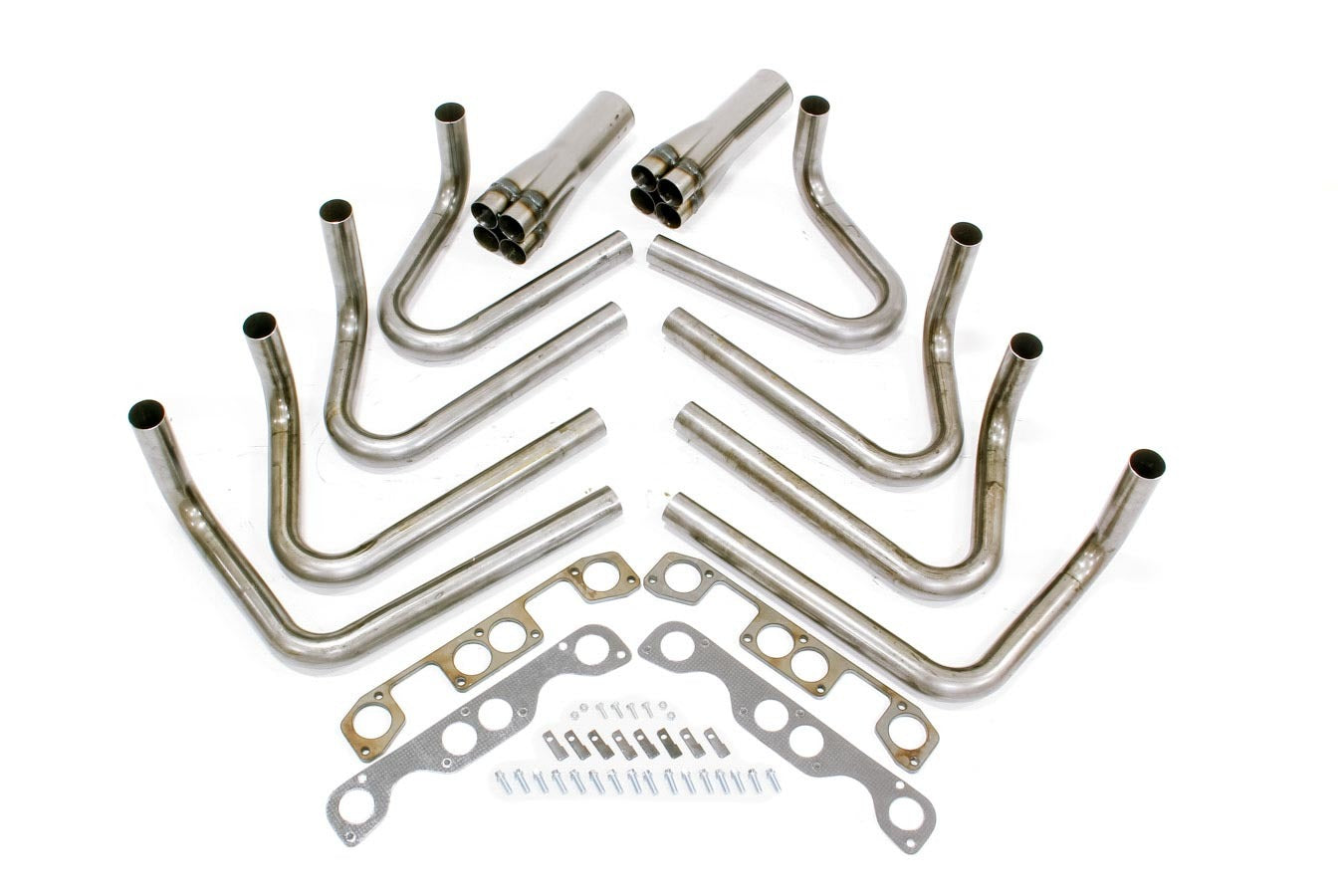 SBC Weld-Up Header Kit 2in Brodix Spread Port  -  65645