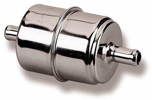 3/8in Chrome Fuel Filter  -  162-523