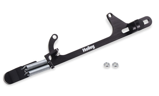 Billet Throttle Bracket Billet Aluminum Black  -  20-266