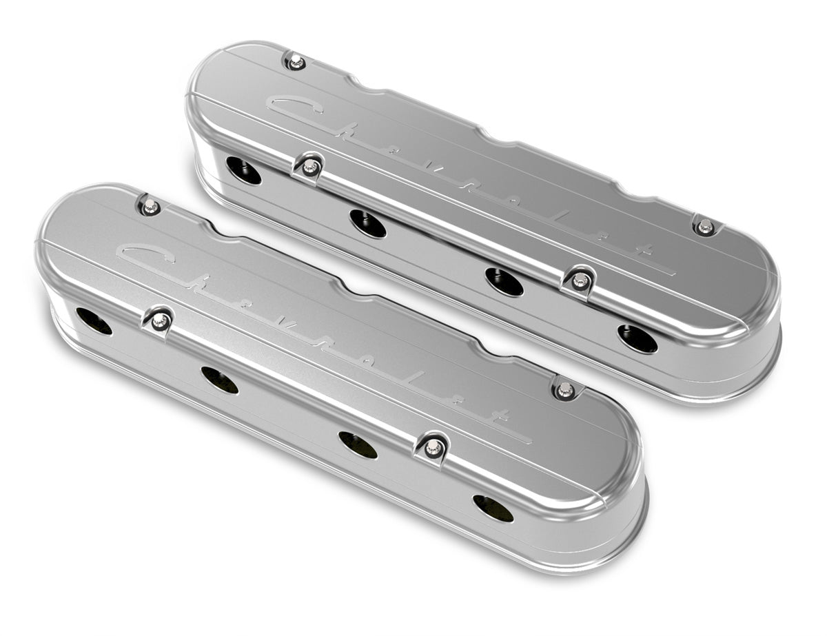 GM LS Valve Cover Set 2-Piece Design Polished  -  241-176